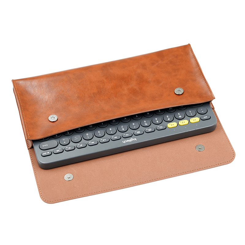 Laptop Accessories Organizer Bag - PU Leather keyboard carrying case bag