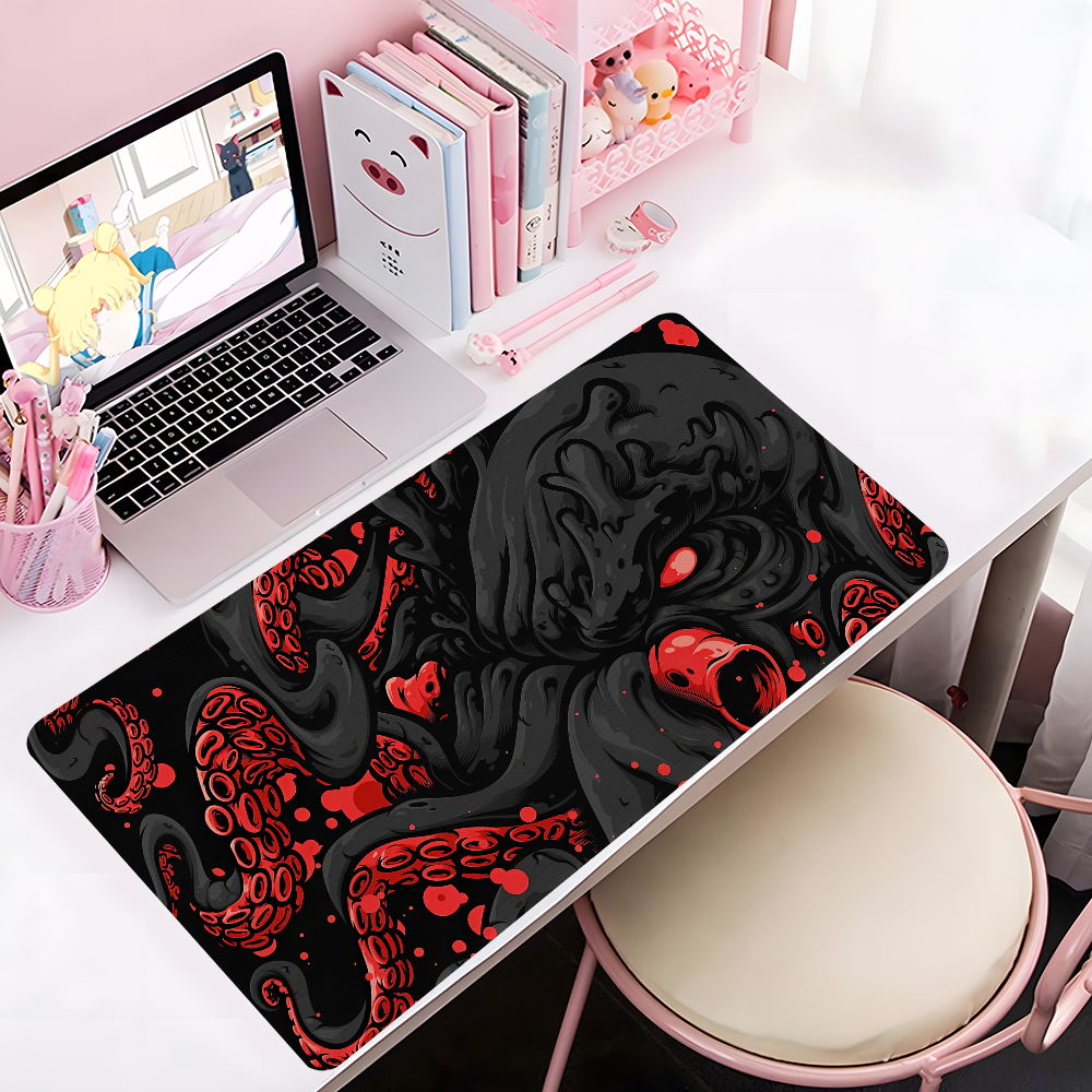 Laptop Extra Accessories - Octopus Monster Mousepad Large Anti-Slip Mouse
