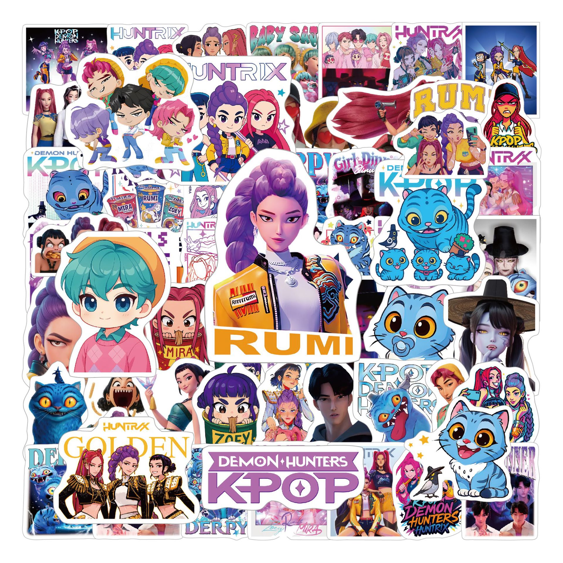 Laptop Accessories All - New 55PCS/100PCS/110PCS New Movie Stickers DIY