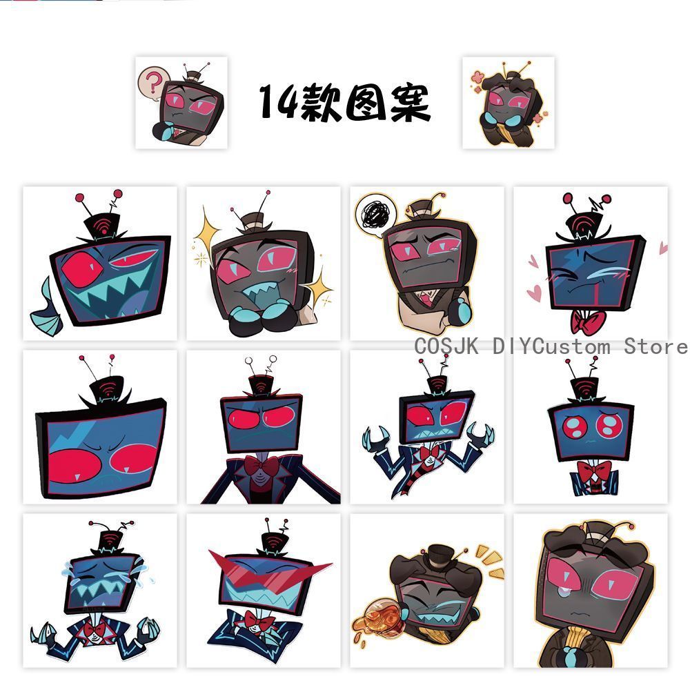 Laptop Original Accessories - 500Pc/Roll Anime Vox Q Version Stickers
