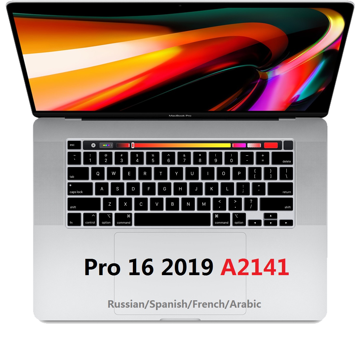 Keyboard Cover Silicone - Soft Keyboard Skin for Macbook Pro