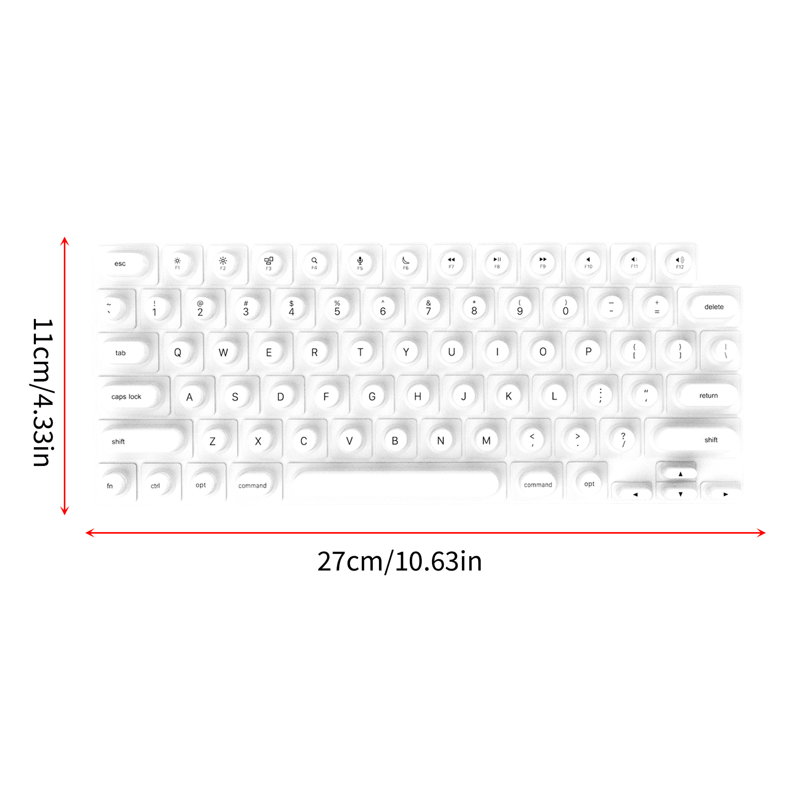 Long Nail Keyboard Cover Raise - مراجعة Keyboard Cover Silicone وسعره