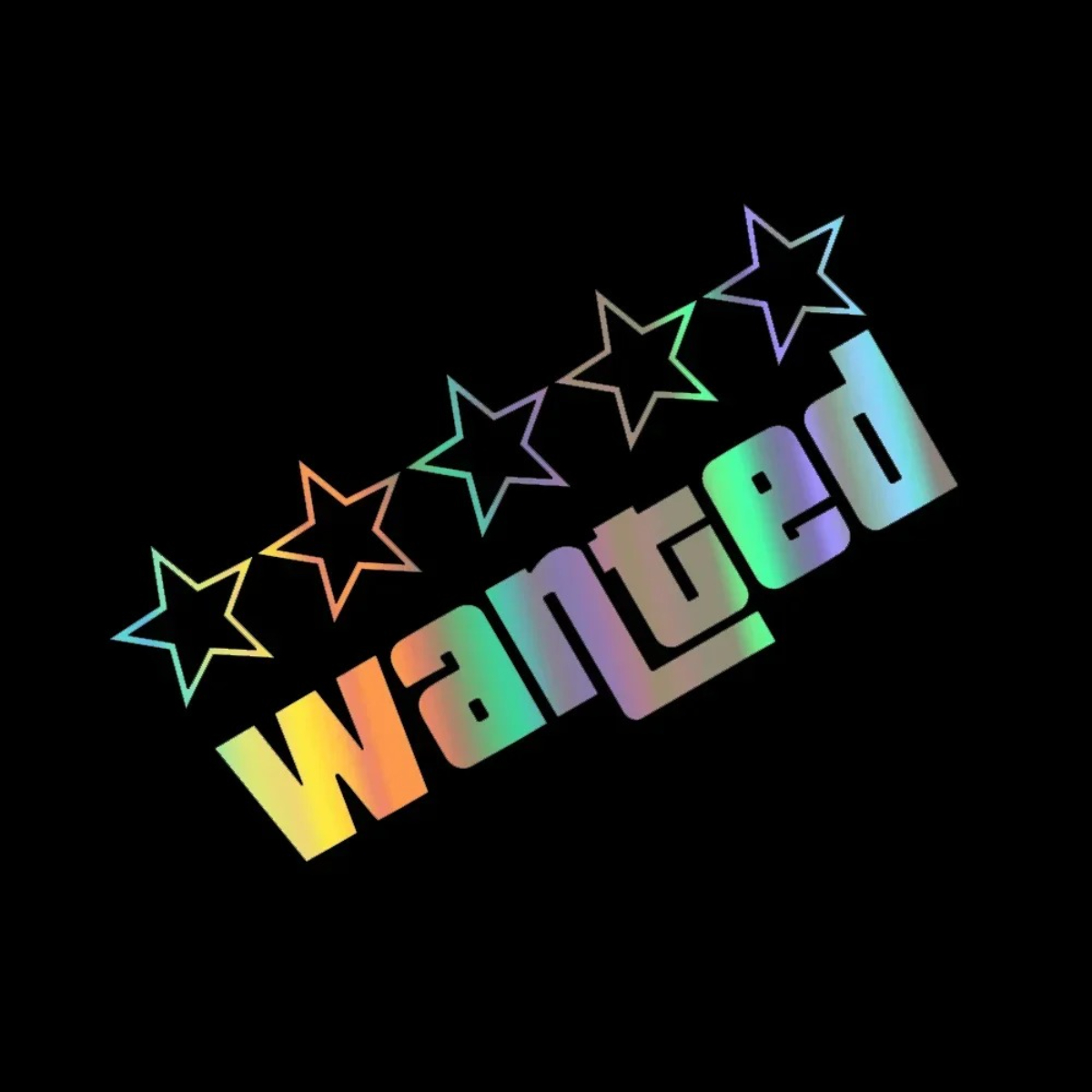 1PC Wanted Car Funny Stickers  - مراجعة Laptop Accessories Ideas وسعره