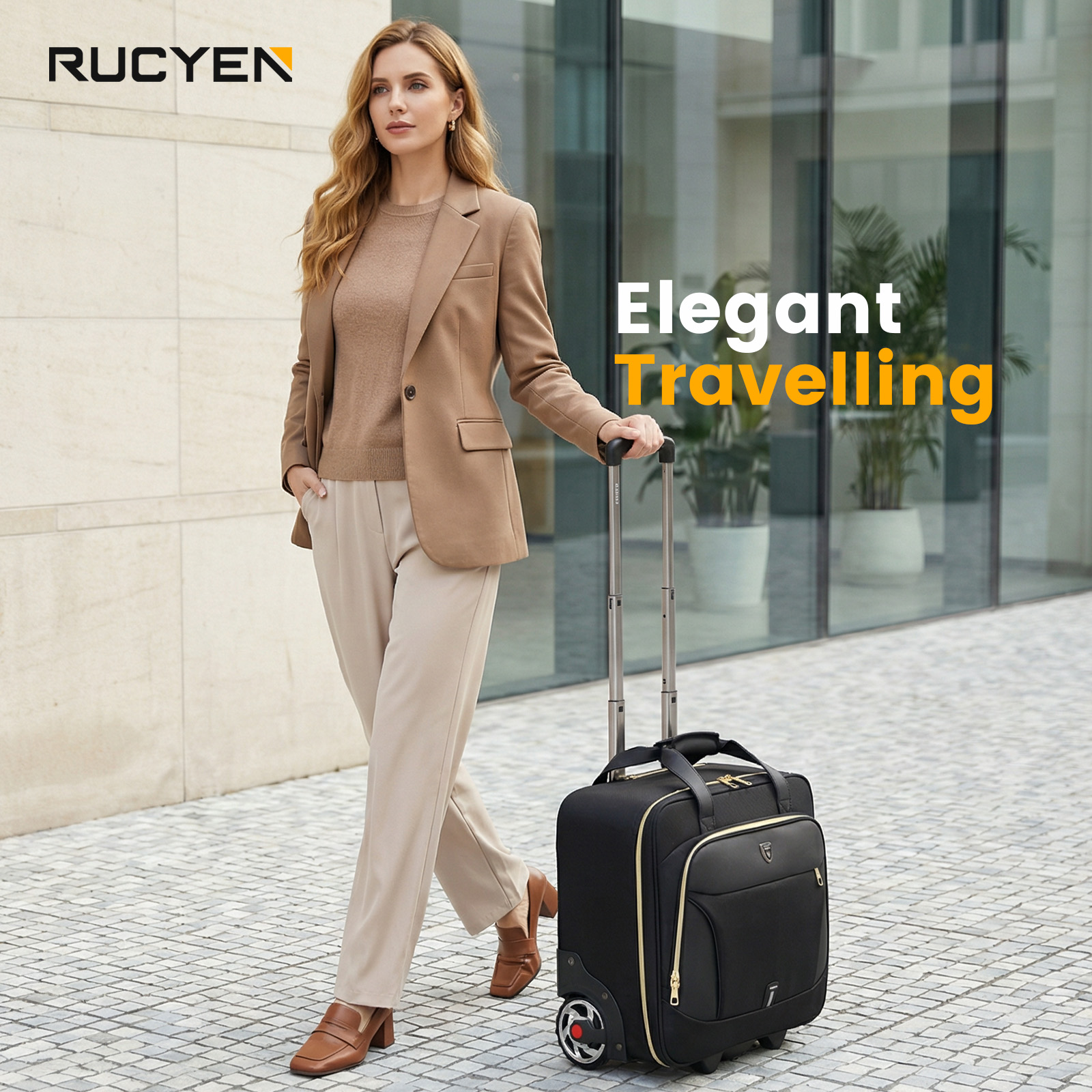 18 Inch Rolling Briefcase Larg - مراجعة Laptop Accessories Organizer Bag وسعره