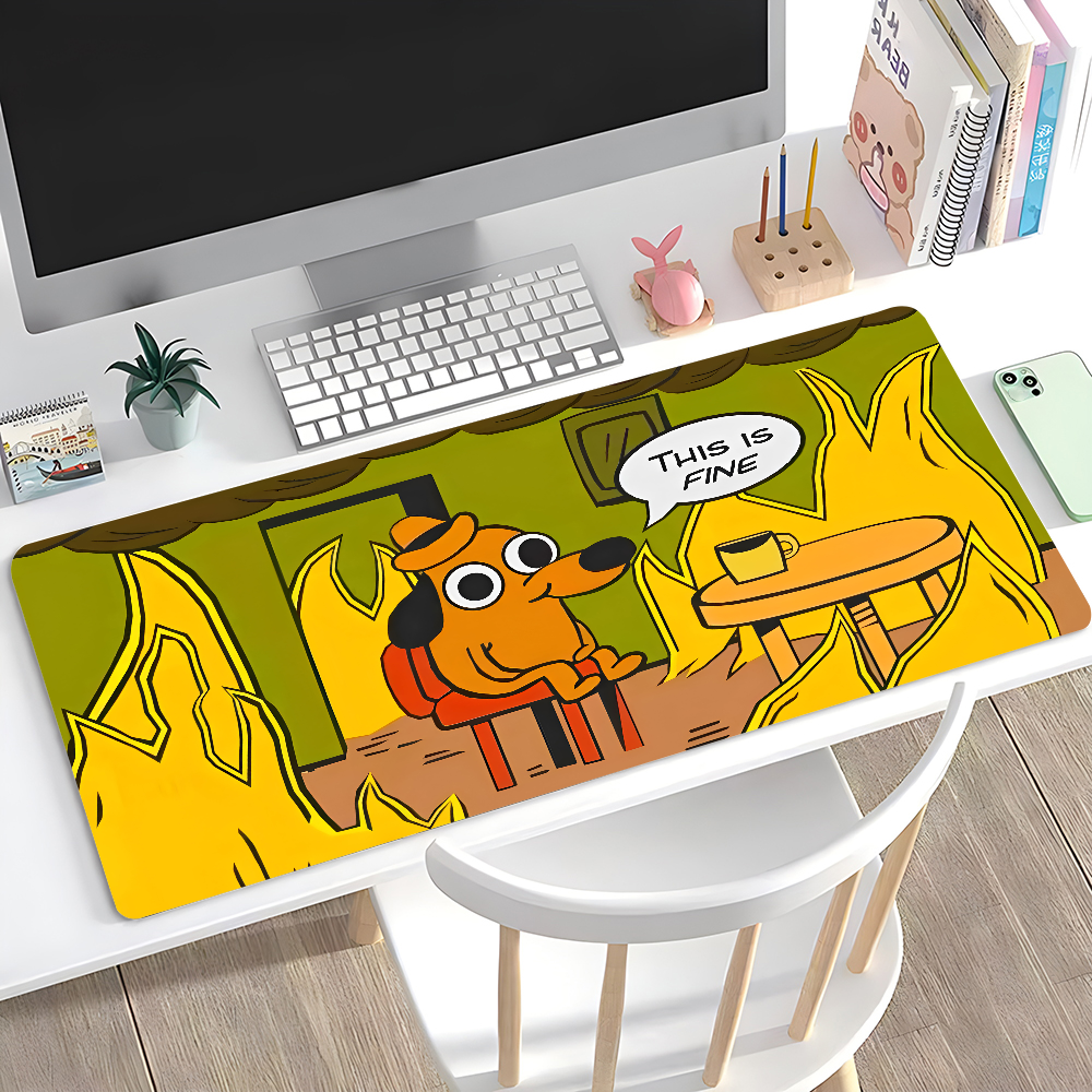 This Is Fine Dog Dachshund Mou - مراجعة Laptop Extra Accessories وسعره