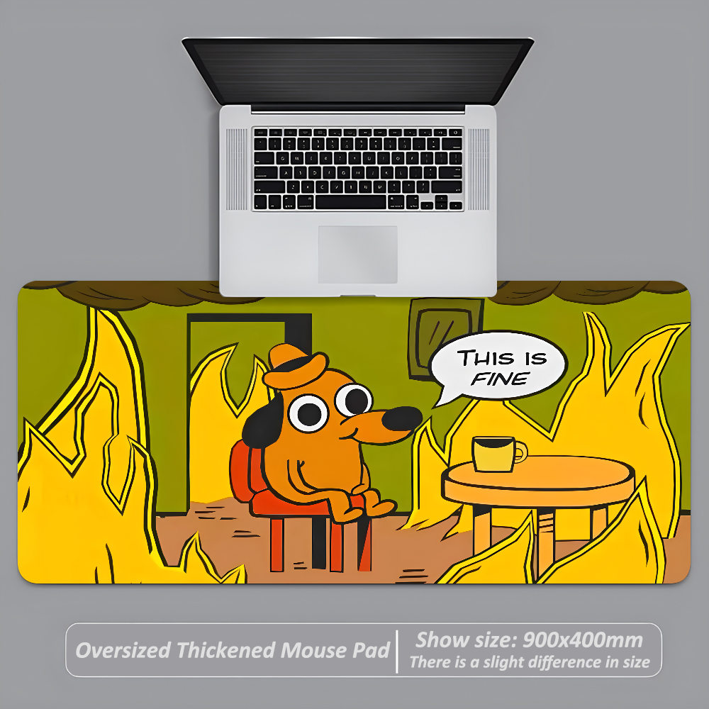 This Is Fine Dog Dachshund Mou - مراجعة Laptop Extra Accessories وسعره