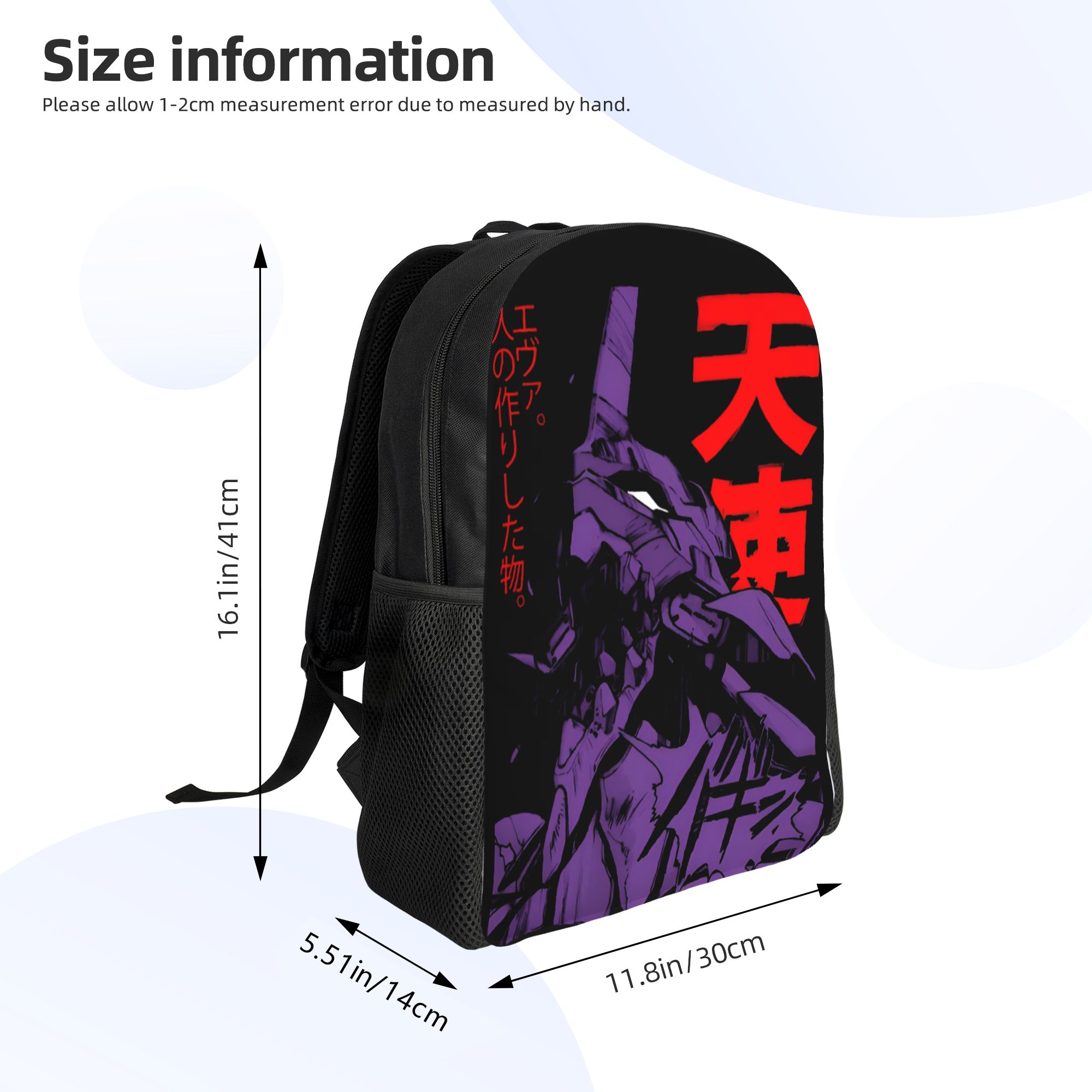 Custom E-Evangelions Backpack  - مراجعة Laptop Accessories Bag وسعره