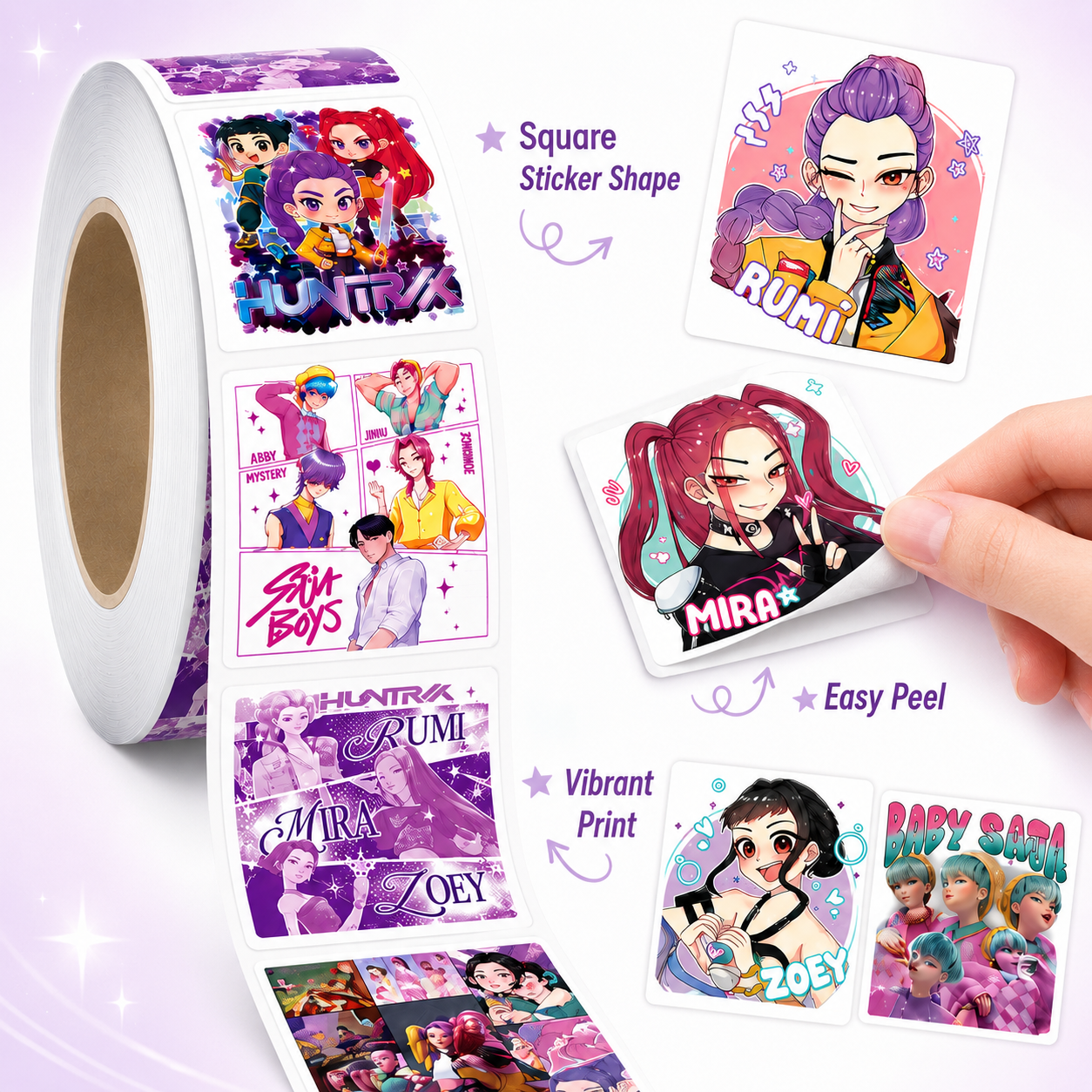500pcs Kpop Stickers Waterproo - مراجعة Laptop Accessories Aesthetic وسعره