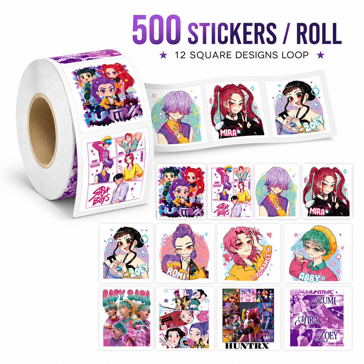 500pcs Kpop Stickers Waterproo - مراجعة Laptop Accessories Aesthetic وسعره
