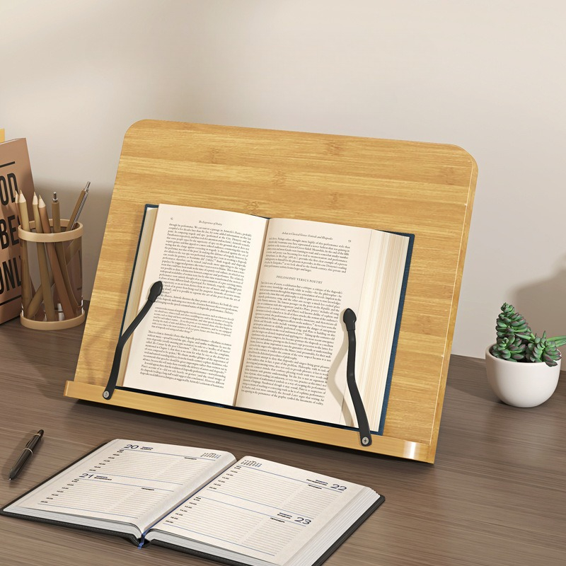 Wooden Reading Book Stand, Mul - مراجعة Laptop Extra Accessories وسعره