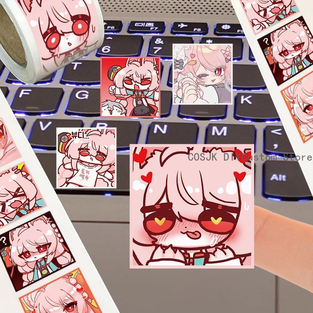 500Pc/Roll Anime Zenless Zone  - مراجعة Laptop Original Accessories وسعره