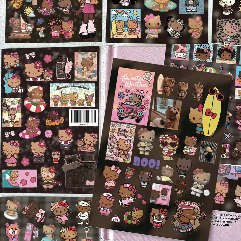 Sanrio Hello Kitty Stickers 8  - مراجعة Laptop Accessories All وسعره