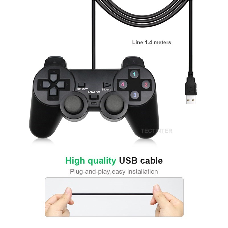 Wired USB PC Gaming Joystick G - مراجعة Laptop Accessories Ideas وسعره