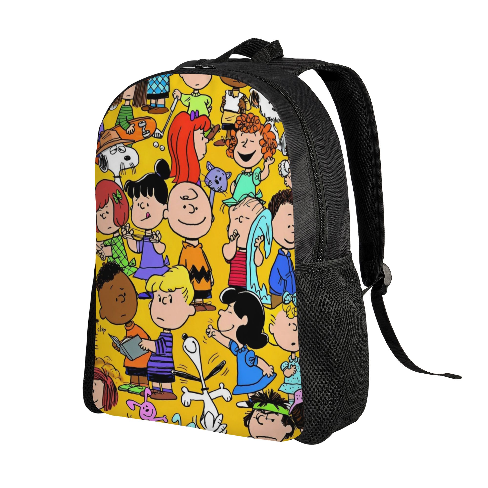 Snoopy Peanuts Fashion Backpac - مراجعة Laptop Accessories Bag وسعره