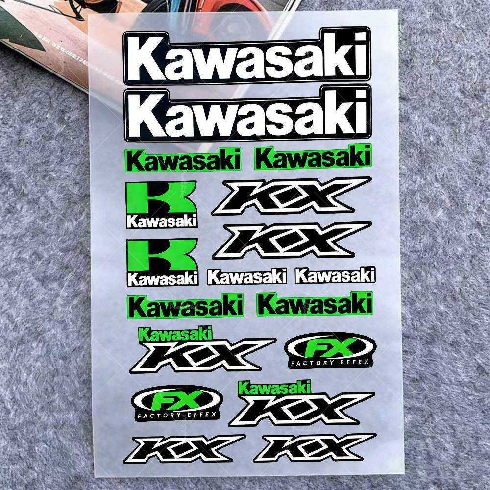 For Kawasaki Stickers Moto Sti - مراجعة Laptop Accessories Ideas وسعره