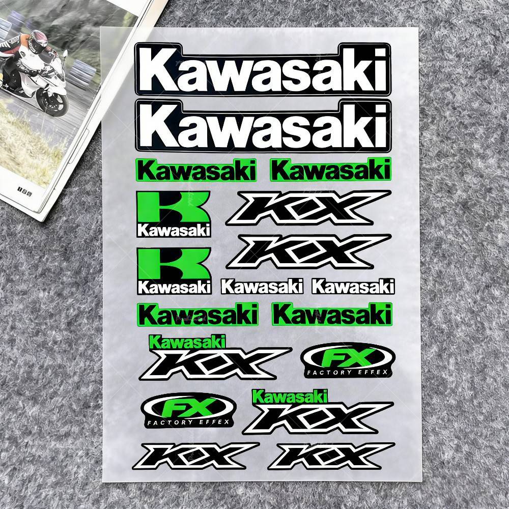 For Kawasaki Stickers Moto Sti - مراجعة Laptop Accessories Ideas وسعره