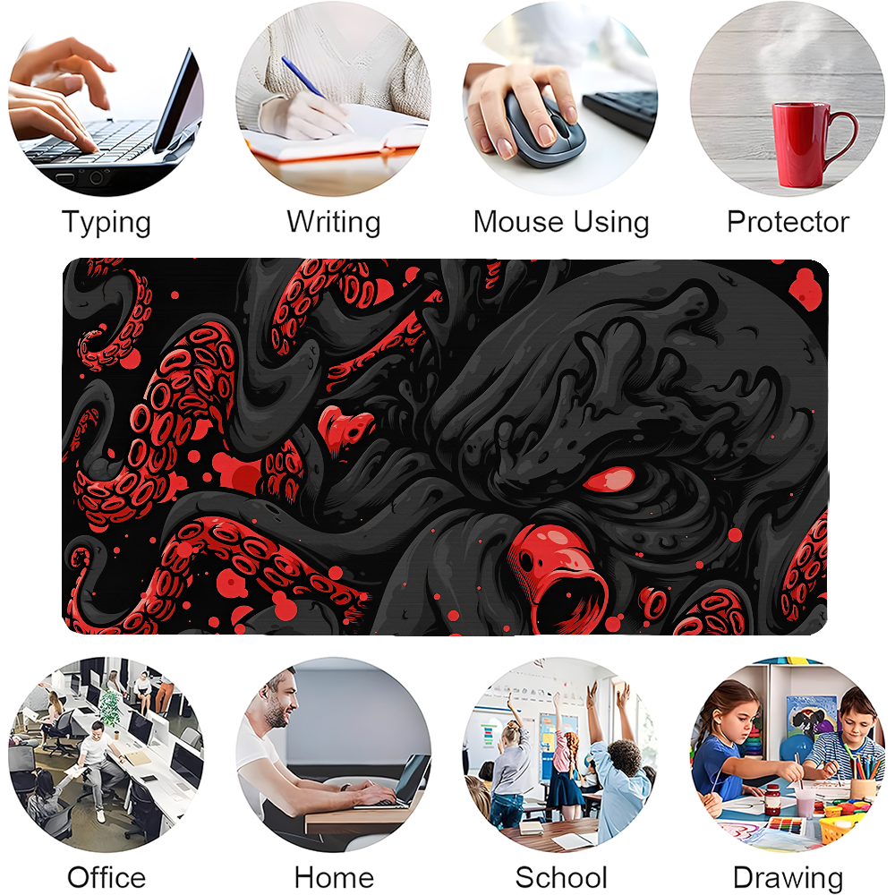 Octopus Monster Mousepad Large - مراجعة Laptop Extra Accessories وسعره