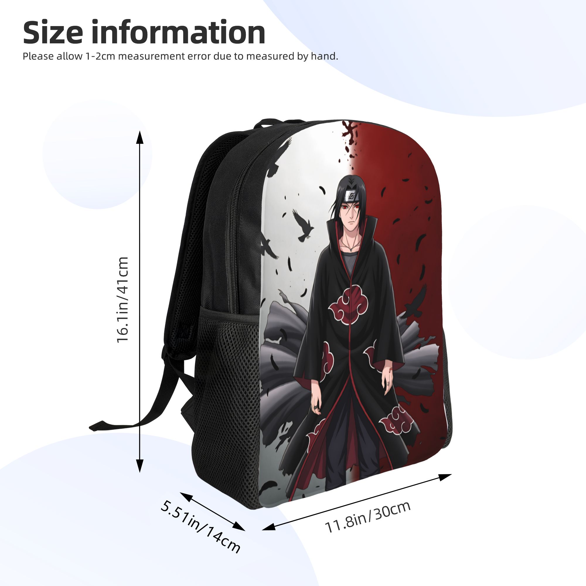 N-Narutoes Uchihas Sasukes Bac - مراجعة Laptop Accessories Bag وسعره