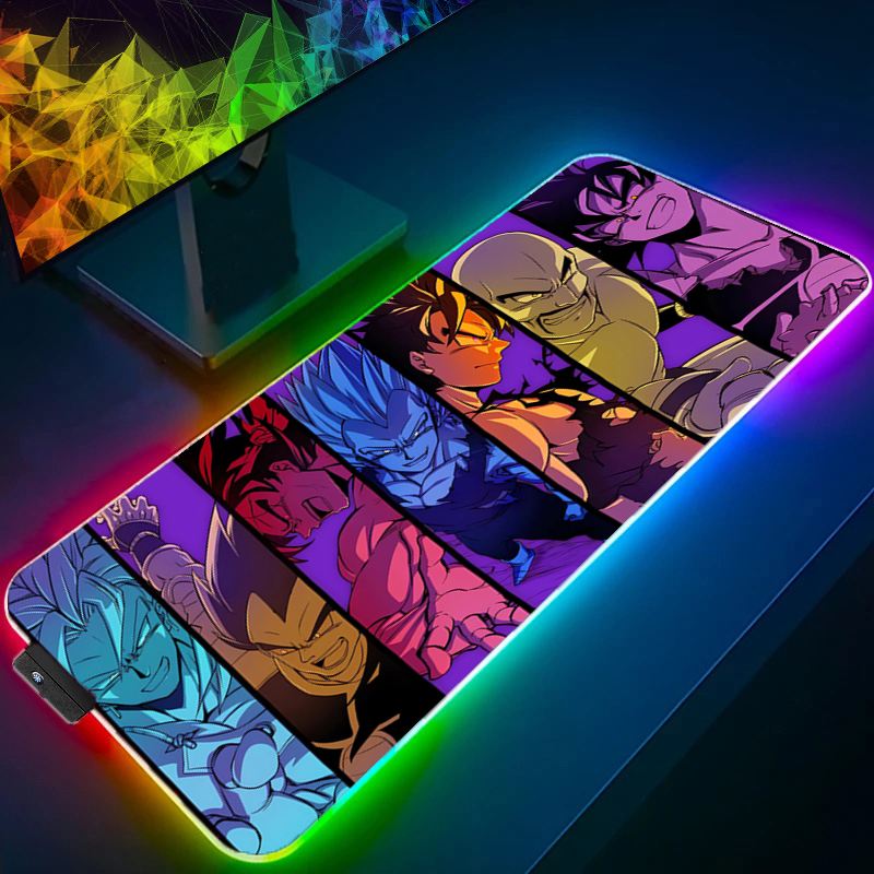 LED Mouse pad Dragon Ball Comp - مراجعة Laptop Extra Accessories وسعره