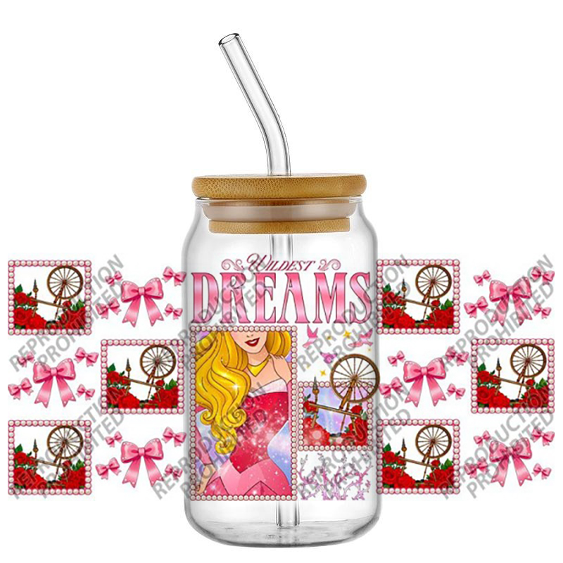 Mixed Cartoon Princess Waterpr - مراجعة Laptop Accessories Aesthetic وسعره