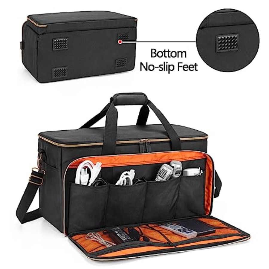 Large Travel DJ Cable File Bag - مراجعة Laptop Accessories Bag وسعره