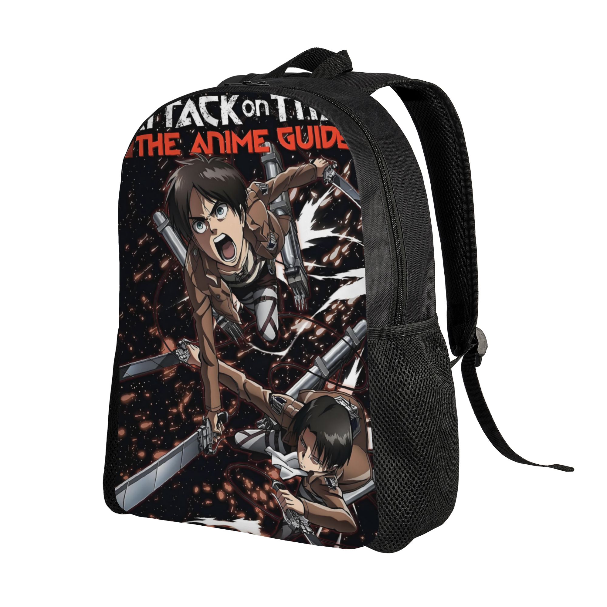 Attacks on Titans Travel Backp - مراجعة Laptop Accessories Bag وسعره