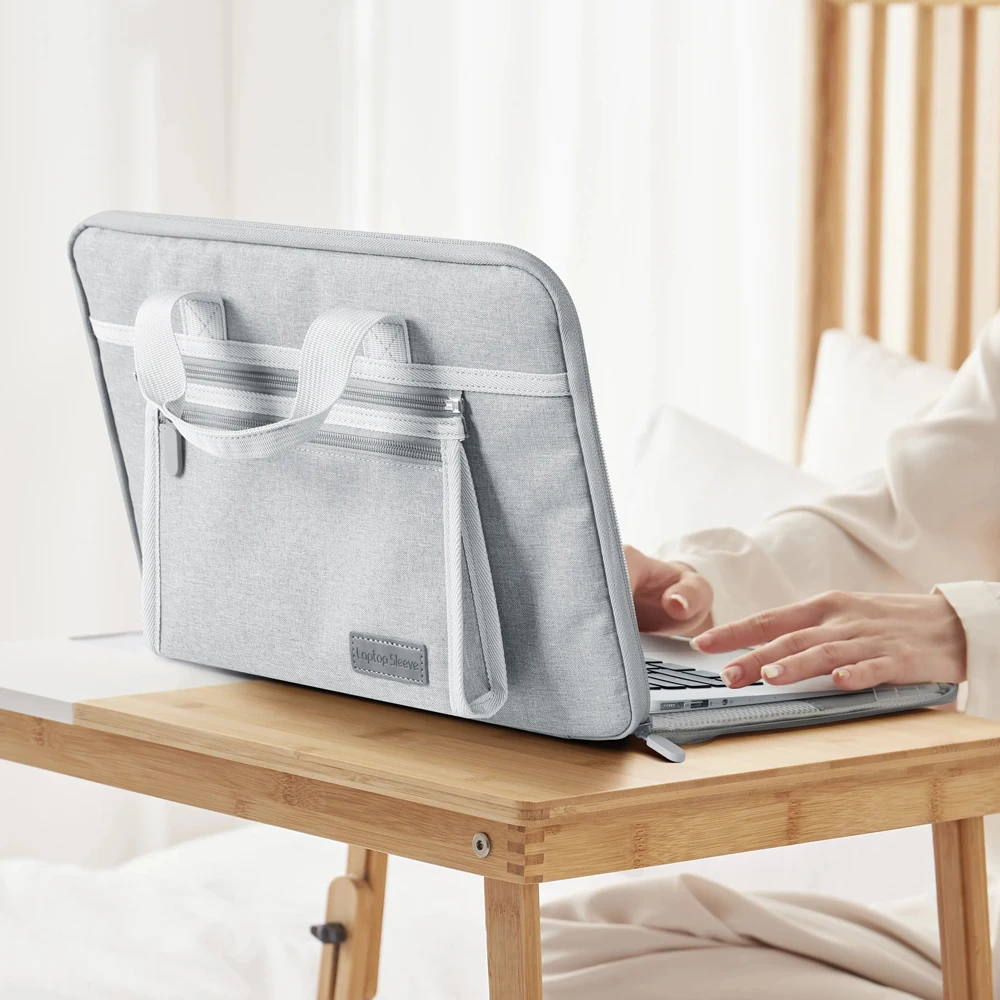 Laptop Briecase Bag for 13 14  - مراجعة Laptop Accessories Organizer Bag وسعره