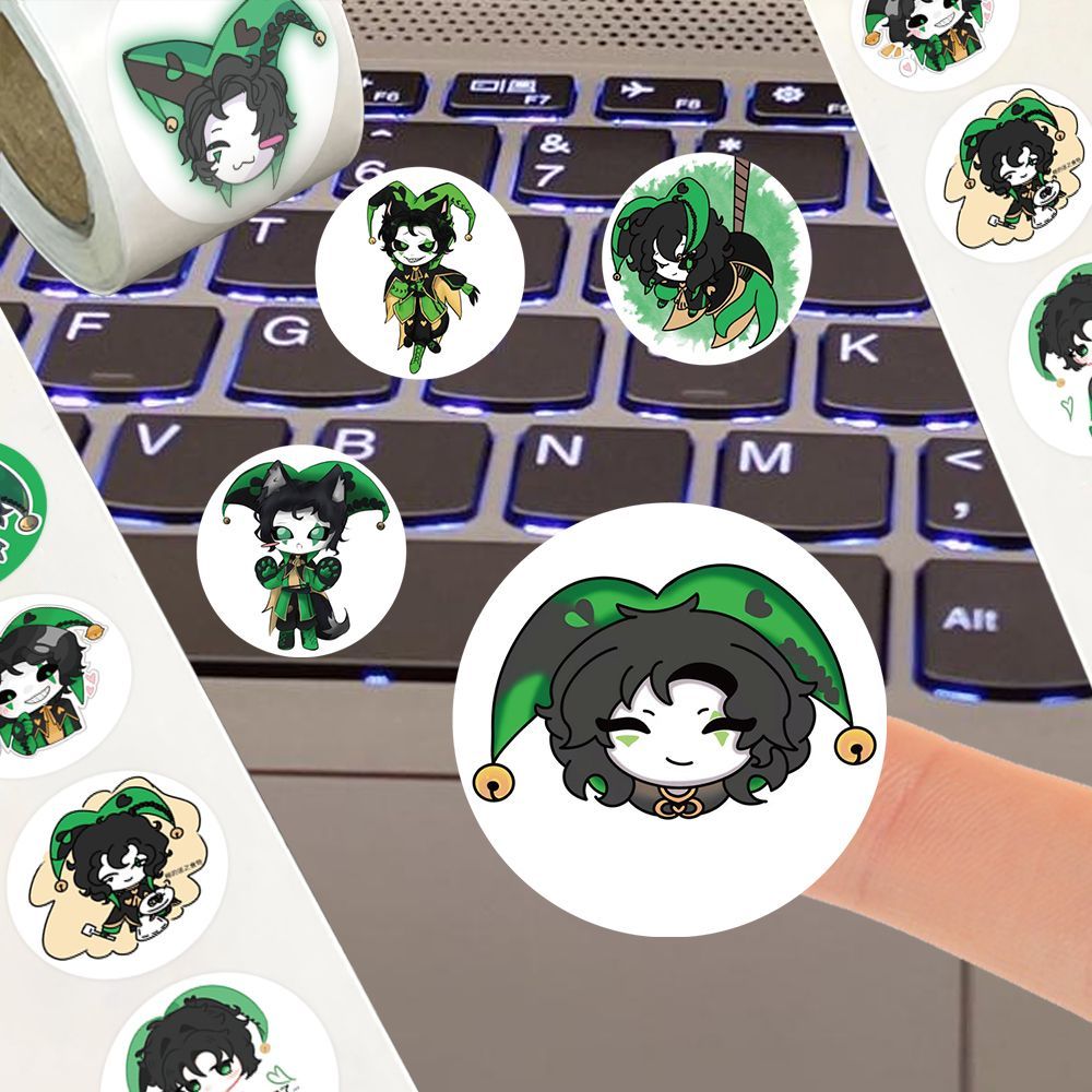 500Pc/Roll Anime The Freak Cir - مراجعة Laptop Accessories Aesthetic وسعره