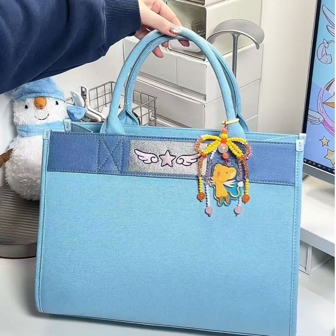 Card Captor Kinomoto Sakura Ha - مراجعة Laptop Accessories Bag وسعره