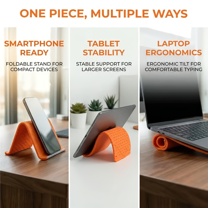 Flexible Folding Phone Holder  - مراجعة Laptop Extra Accessories وسعره