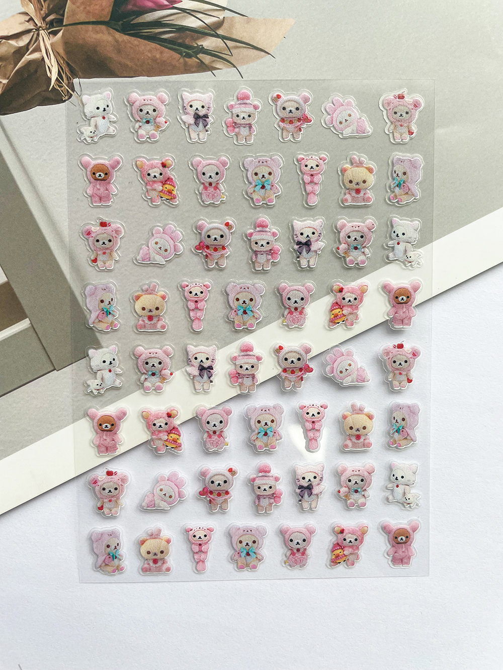 Mini Kawaii Rilakkuma Pvc Post - مراجعة Laptop Accessories Aesthetic وسعره
