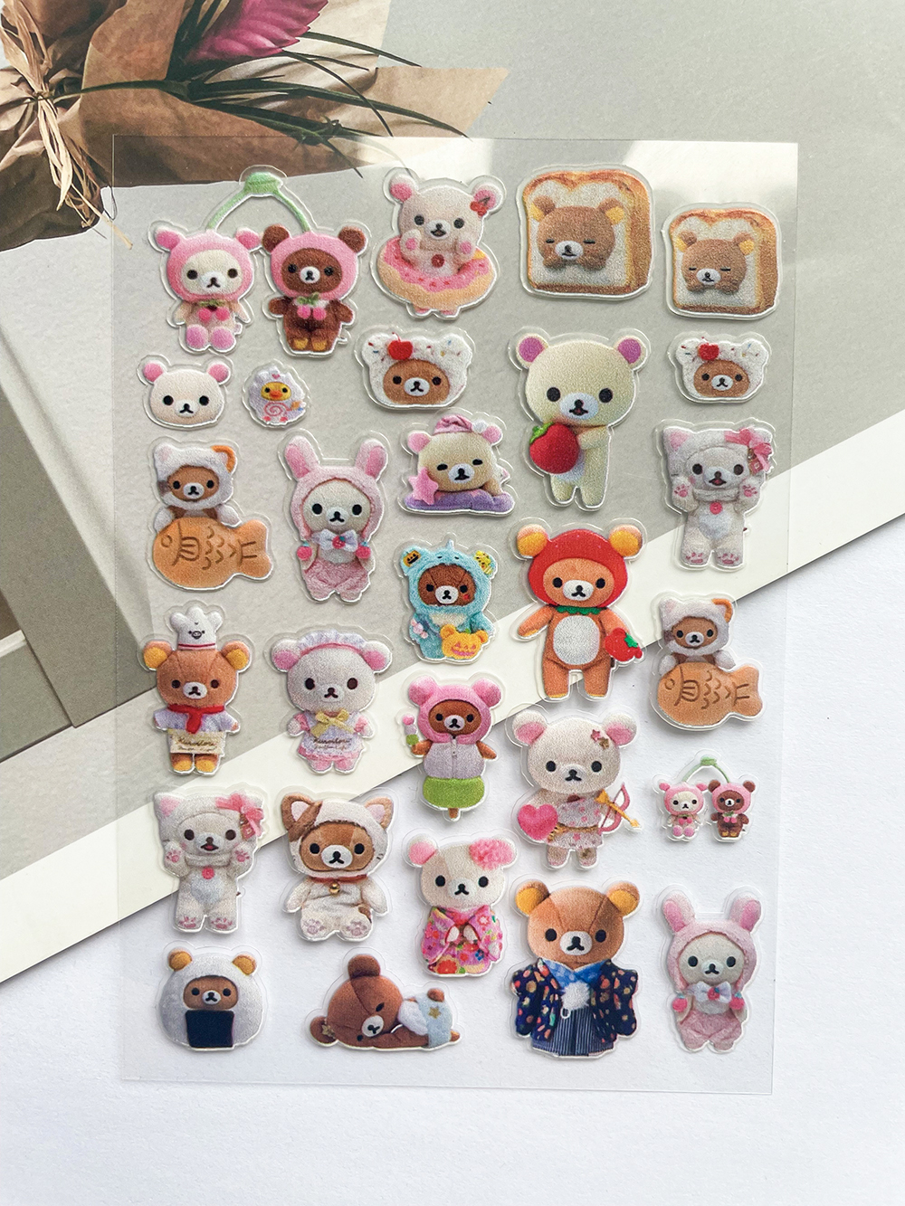 Mini Kawaii Rilakkuma Pvc Post - مراجعة Laptop Accessories Aesthetic وسعره