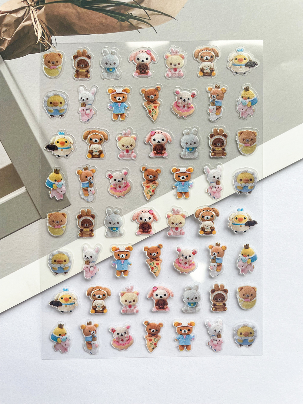 Mini Kawaii Rilakkuma Pvc Post - مراجعة Laptop Accessories Aesthetic وسعره