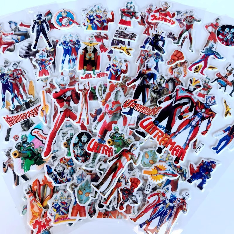 10pcs Cartoon Ultraman 3D Bubb - مراجعة Laptop Accessories All وسعره