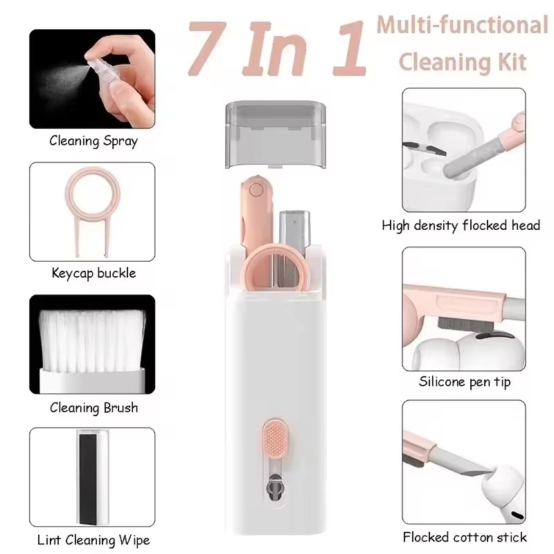 7 in 1 Cleaning Kit Computer K - مراجعة Laptop Extra Accessories وسعره