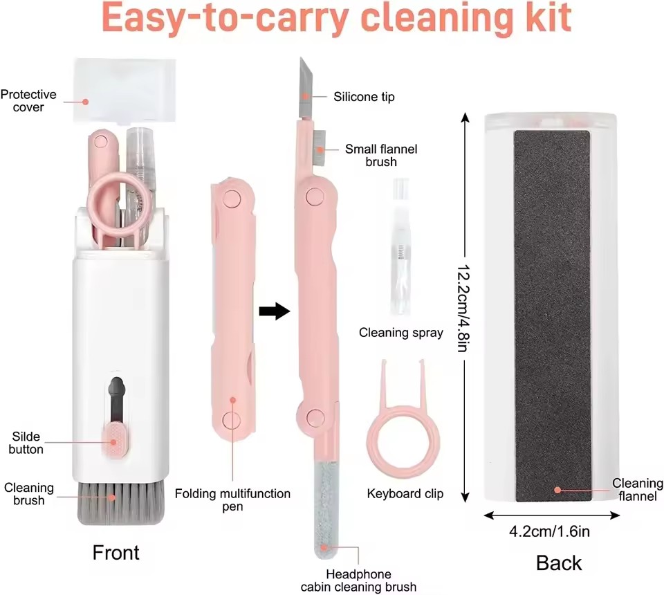 7 in 1 Cleaning Kit Computer K - مراجعة Laptop Extra Accessories وسعره