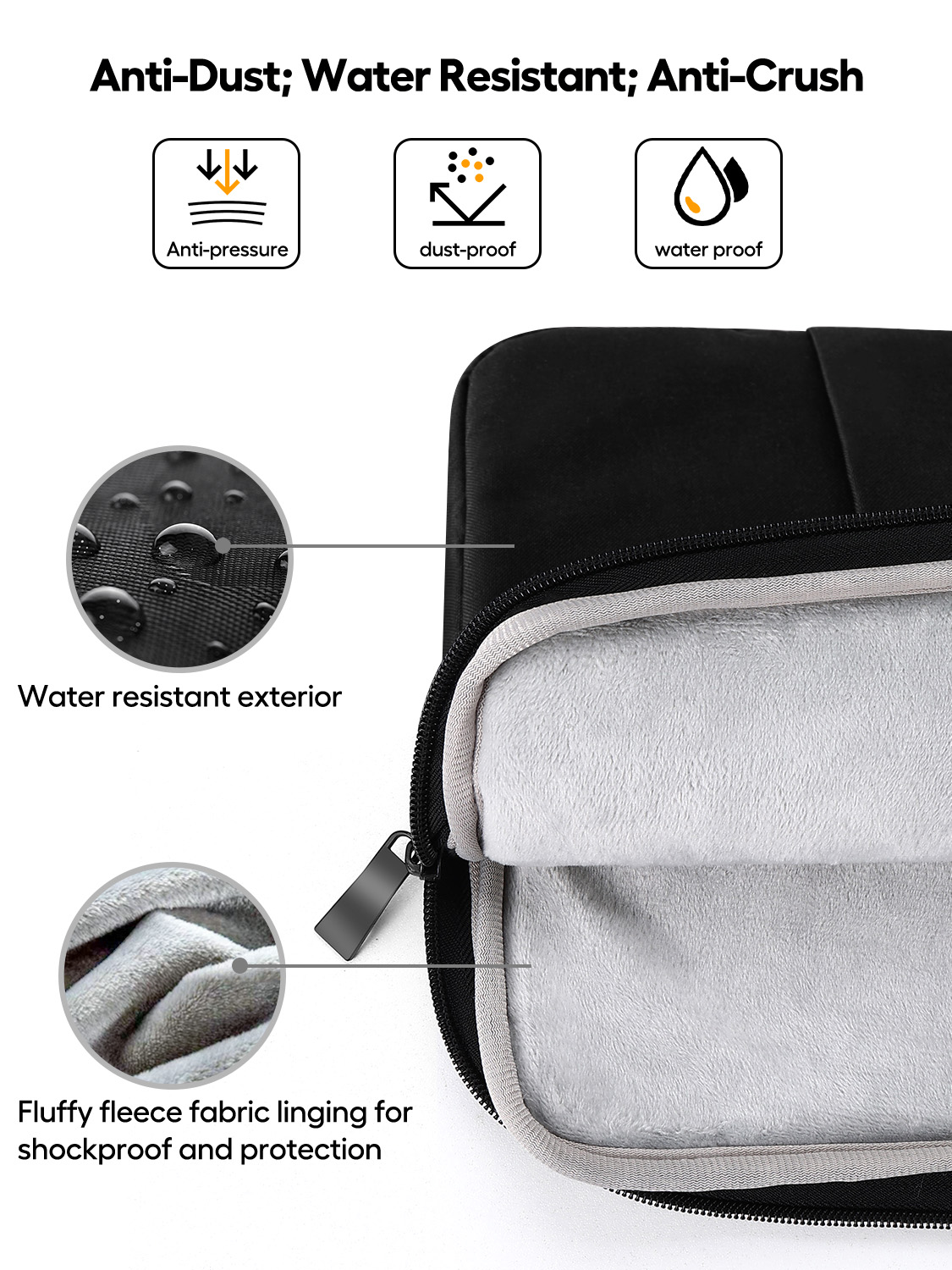 UPERFECT 22 Inch Laptop Sleeve - مراجعة Laptop Accessories Organizer Bag وسعره