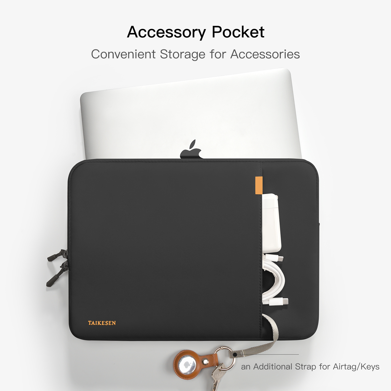 Laptop Sleeve Cases Bag 13 14  - مراجعة Laptop Accessories Organizer Bag وسعره