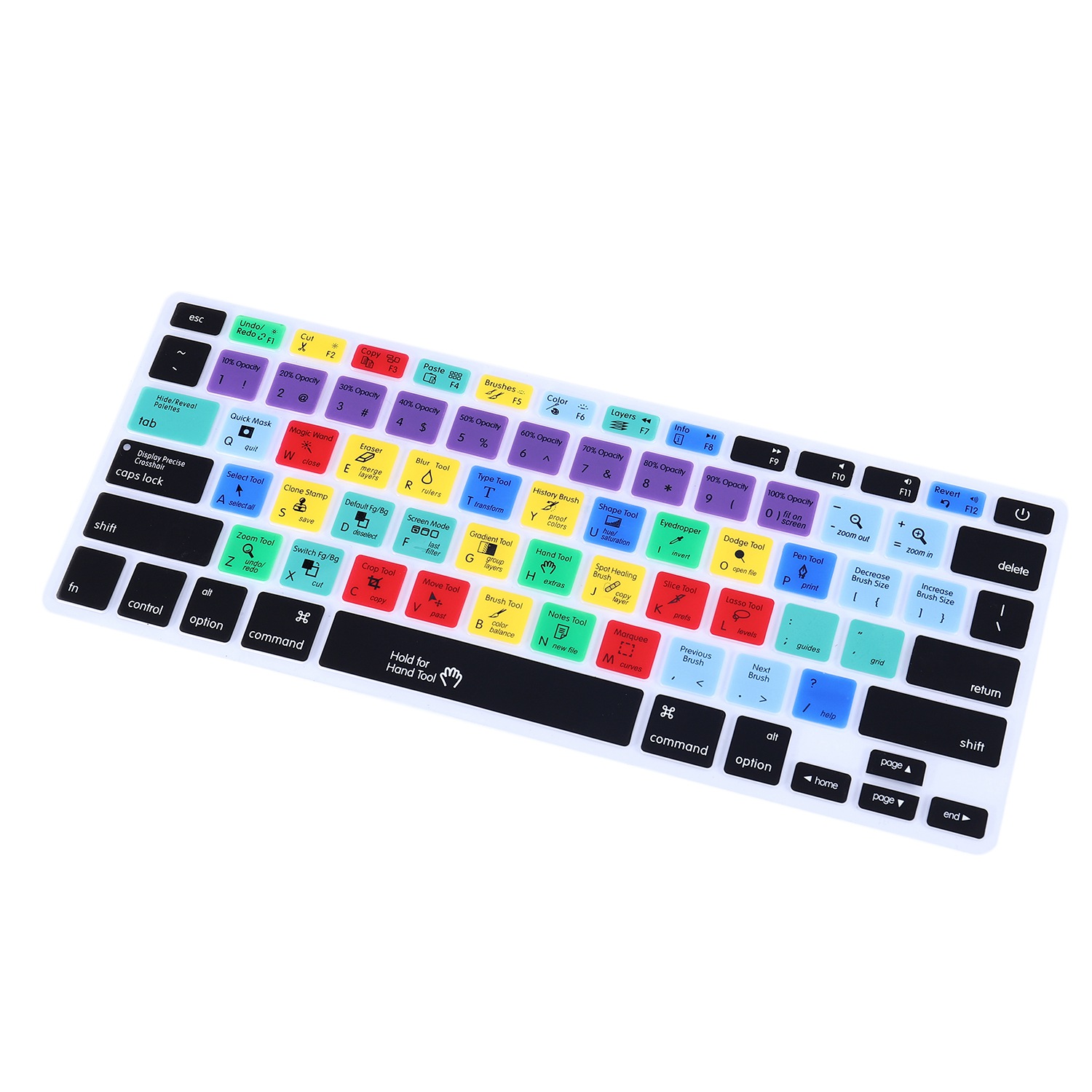 For Adobe Photoshop Keyboard S - مراجعة Keyboard Cover Silicone وسعره