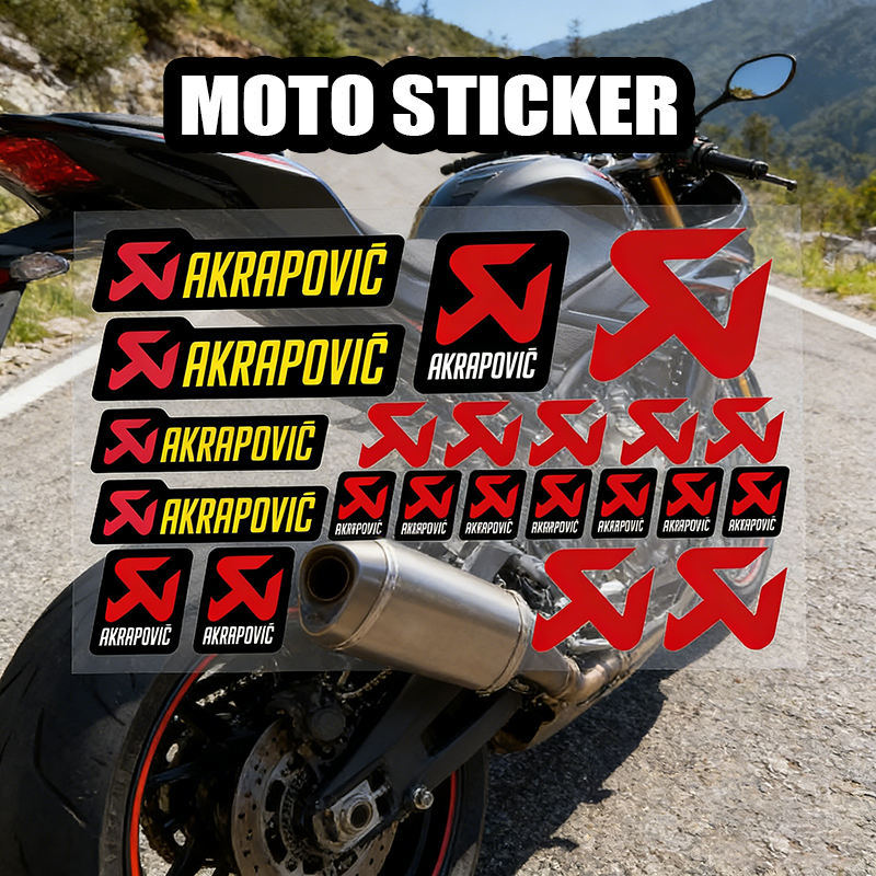 For akrapovic Stickers Moto St - مراجعة Laptop Accessories Ideas وسعره