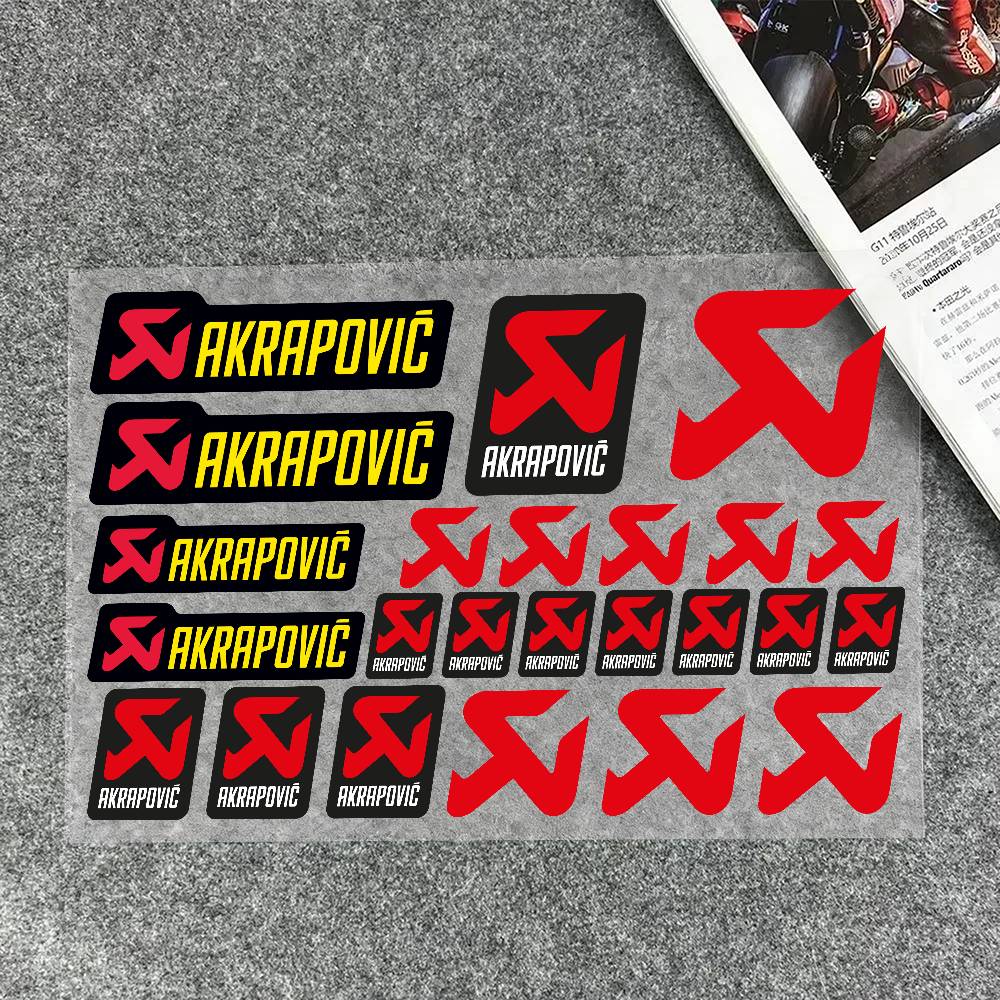 For akrapovic Stickers Moto St - مراجعة Laptop Accessories Ideas وسعره