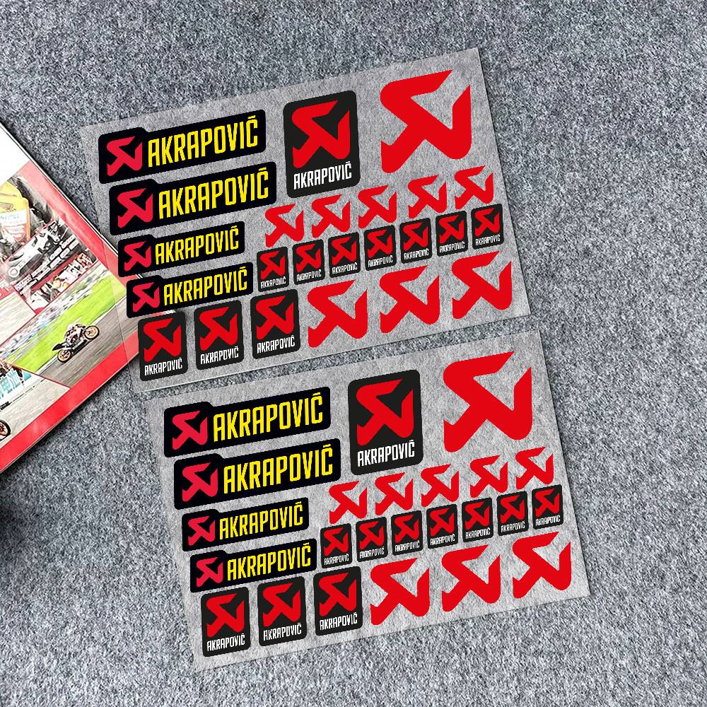 For akrapovic Stickers Moto St - مراجعة Laptop Accessories Ideas وسعره