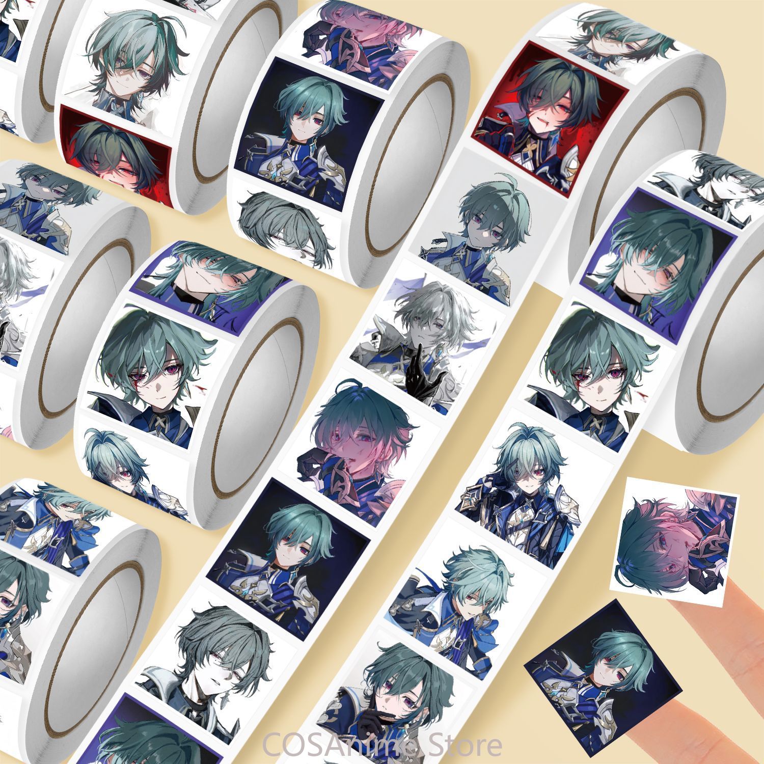 Anime Lohen Genshin Impact Q V - مراجعة Laptop Accessories Aesthetic وسعره