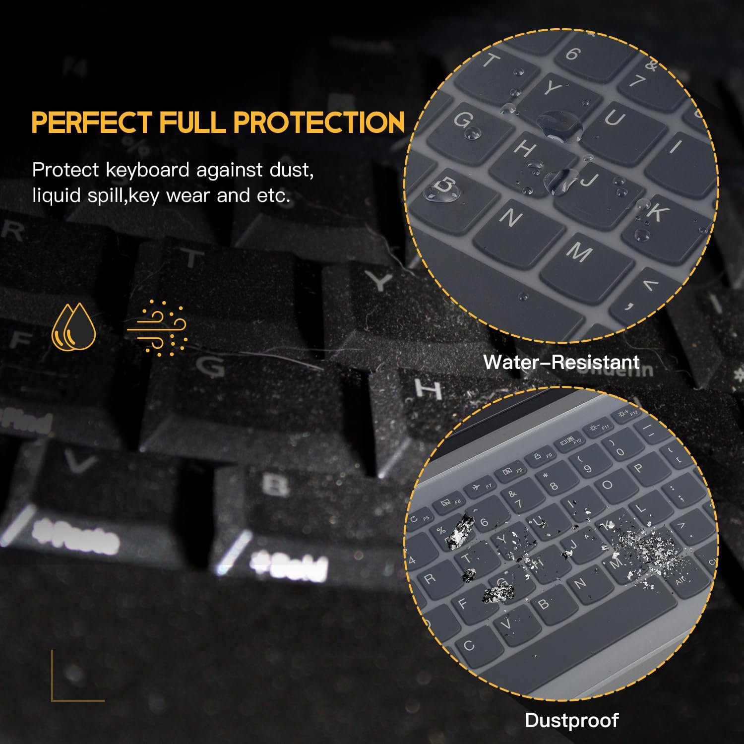 Ultra Thin Silicone Keyboard C - مراجعة Keyboard Cover Silicone وسعره