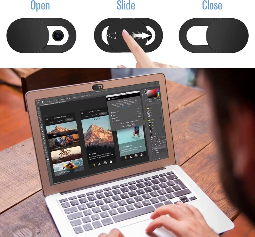 Plastic Camera Cover Shutter M - مراجعة Laptop Accessories Aesthetic وسعره