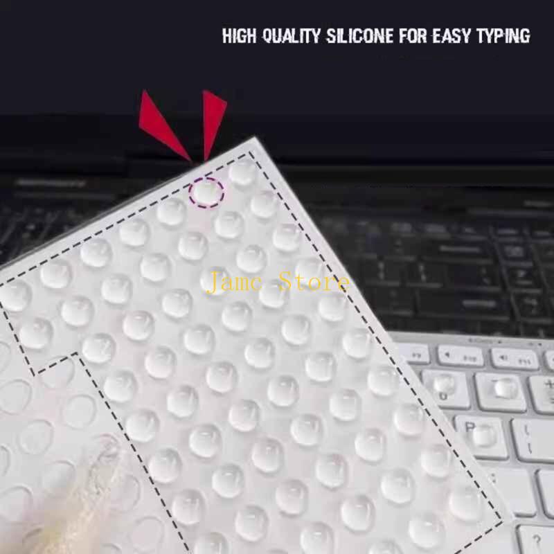 LX0B Transparents Silicone Key - مراجعة Keyboard Cover Silicone وسعره